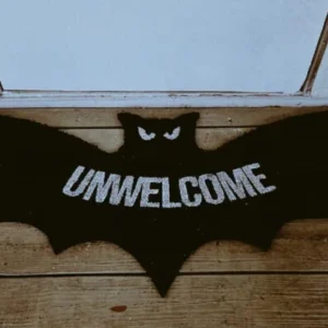 Gothic Bat Doormat