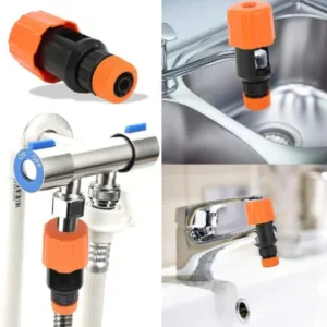 Leak-Proof Outdoor Faucet Hose Connector