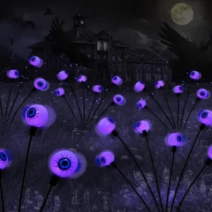 Outdoor Solar Halloween Eyeball Lights