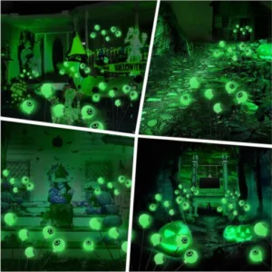 Outdoor Solar Halloween Eyeball Lights