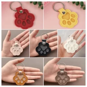 Pet Fur Keepsake Keychain
