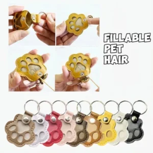 Pet Fur Keepsake Keychain
