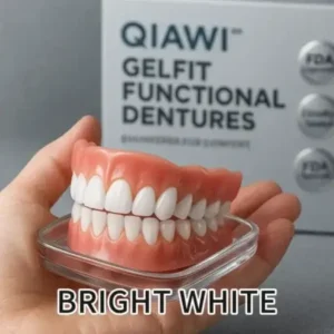 QIAWI™ GelFit Functional Dentures – Made in the USA & FDA-Certified